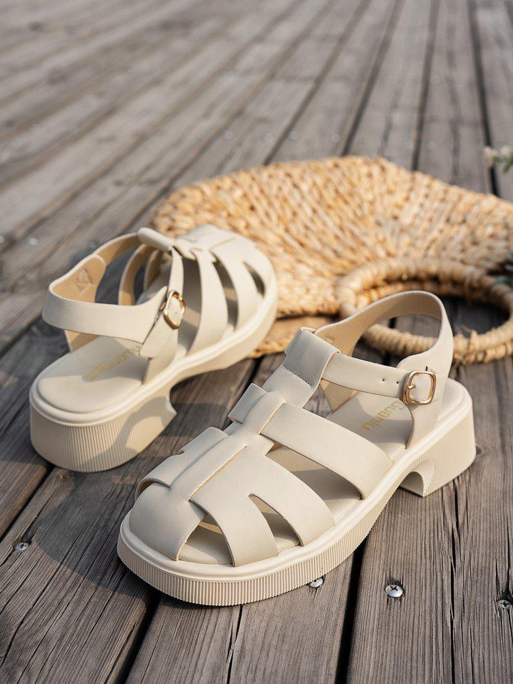 2025 New Style Women's Roman Sandals: Non-slip, Wear-resistant, Soft & Thick Sole for Outdoor Summer Beach