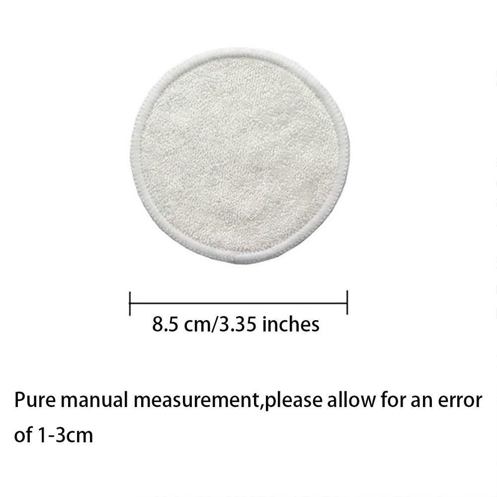 12PC Microfiber Make Up Pads Washable Skin Care Tool Reusable Face Cleaning Pads  Women