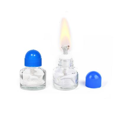 Náhradní knot na alkoholové lampy 5mm kulatý svíčkový knot opletený pro potřeby na výrobu olejových lamp a svíček, DIY ručně vyráběná svíčka