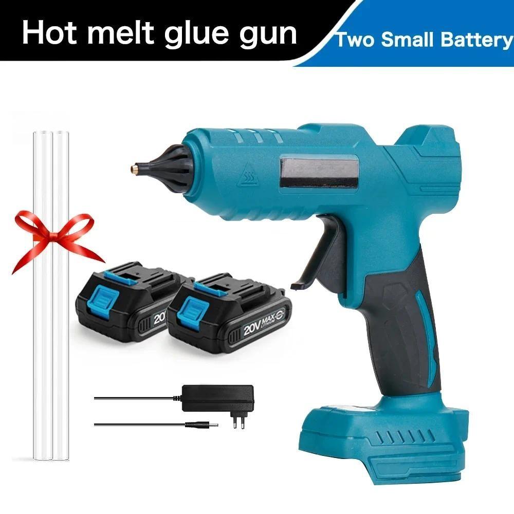 Household Electric Hot Melt Glue Machine Upgraded Powerful Heavy Duty Glue Gun Cordless Handicraft Dedicated Dispensing Machine