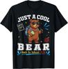 Just A Cool Bear Back To School 2026 Student Learning Fun Unisex T-Shirt