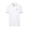 Burberry Men Logo Embroidered Short Sleeve Polo Shirt White 80259731