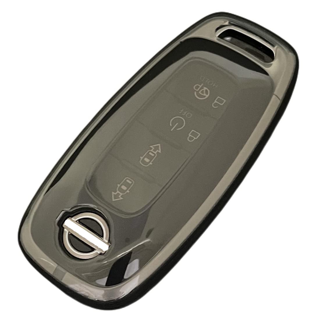 

ZANEKO Чехол для ключей Совместимый Toyota Daihatsu Rocky Rise Чехол для ключей Новый Tuft Чехол для смарт-ключа, Черный Suitable for Nissan C чёрный