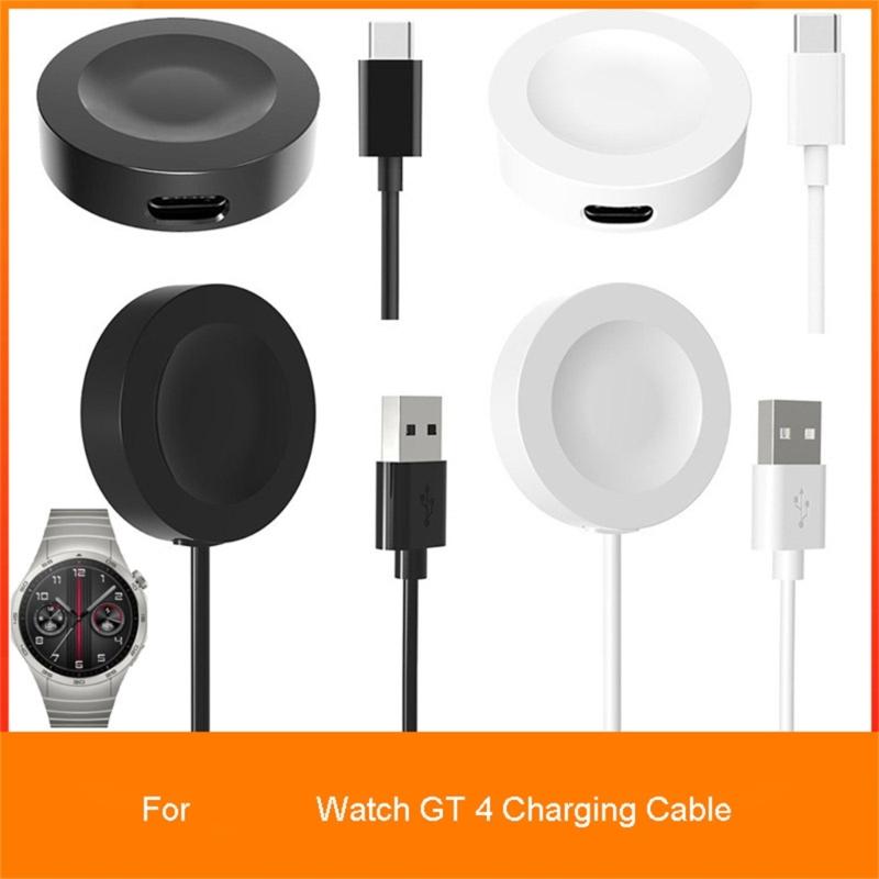 Compatible For Watch GT4 Magnetic Charger Power Adapter Fast Charging Cable Dock Bracket Rack Smartwatch Station Durable