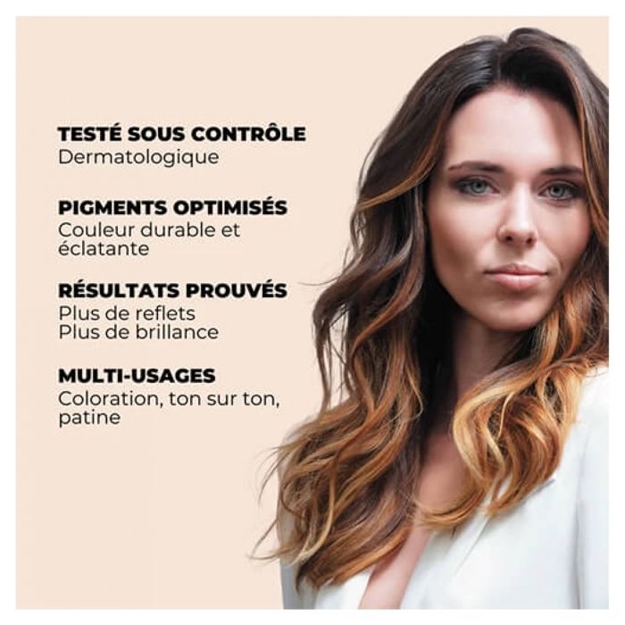 Generik BBHair Plex Professionelle Coloration ohne Ammoniak Nr. 3 Dunkelbraun