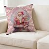 1Pc Christmas Style Cushion Cover Red Santa Snow Globe Print Pillowcase For Sofa Bed Decorative Throw Case 45X45Cm