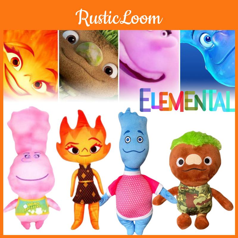 Elemental Plush Toy Crazy Elements Adventure Theme