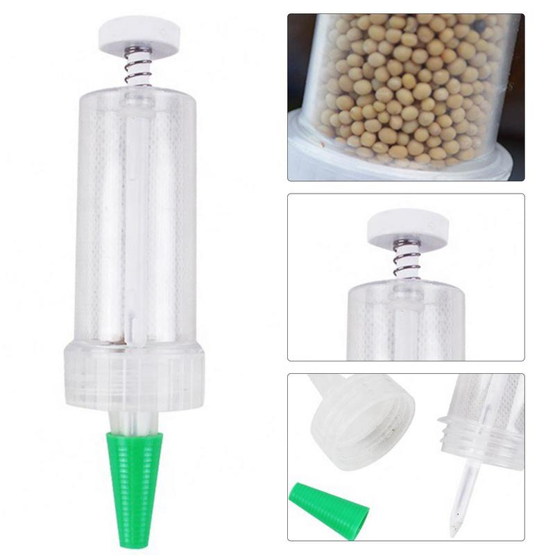 Sowing Seed Dispenser Garden Manual Sower Seed Spreader Handheld Seed Planter Tool Seeding Fertilizing Planter Flower Bed