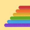 6Pcs Children Gits Sensory Bracelet Textured Silicone Slap Bracelets Sensory Toys  Office Desk