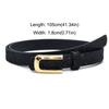 Bling Bling Sparkling Rhinestone Belt Versatile Luxury Brand Design U-shaped Buckle Belt Vintage Glitter PU Leather Belt