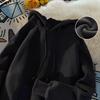 Trendy Brand Men's Loose Hooded Sweatshirt with Plus Velvet - Ideal for Spring and Autumn