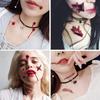 20/30/50 Sheets Halloween Terror Wound Temporary Tattoo Waterproof Realistic Blood Tattoos Injury Scar Tattoo Stickers For Body