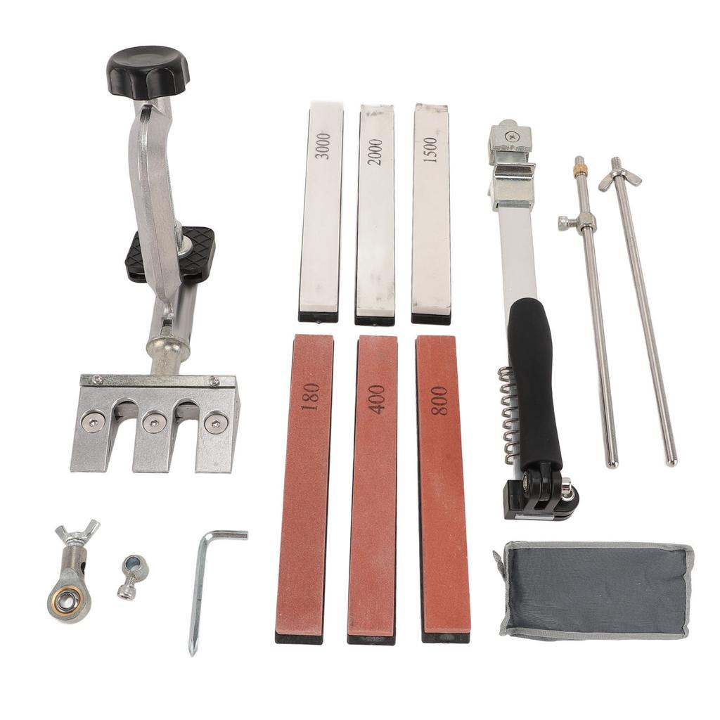 Ascuțitor de scule cu unghi fix 180?Pietre de ascuțit cu granulație 3000 Kit de ascuțit pliabil pentru bucătărie Tip B