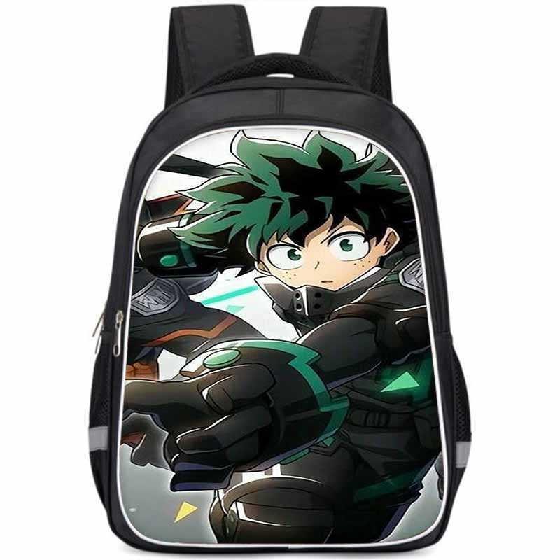 My Hero Academia Large Capacity Lightweight Oxford Fabric Backpack For Kids