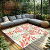 Elegant Floral Area Rug Vintage Persian Style Non Slip Doormat Home Decor Living Room Bedroom Floor Mat Cozy Carpet Design