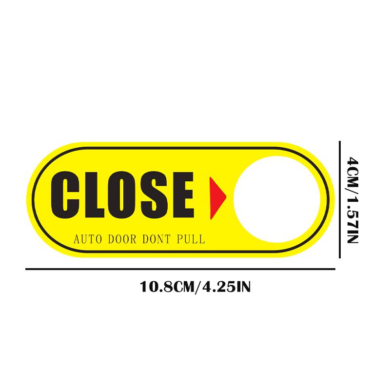 

Подходит для наклейки на электропривод багажника Tesla, автоматическое открытие, не тяните предупреждающую светоотражающую наклейку 10.8CMX4CM