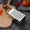 4 sided shredder Stainless steel Cutter Slicer Tower-shaped Potato Cheese Grater Multi-purpose Fruits Cutter Kitchen Accessories