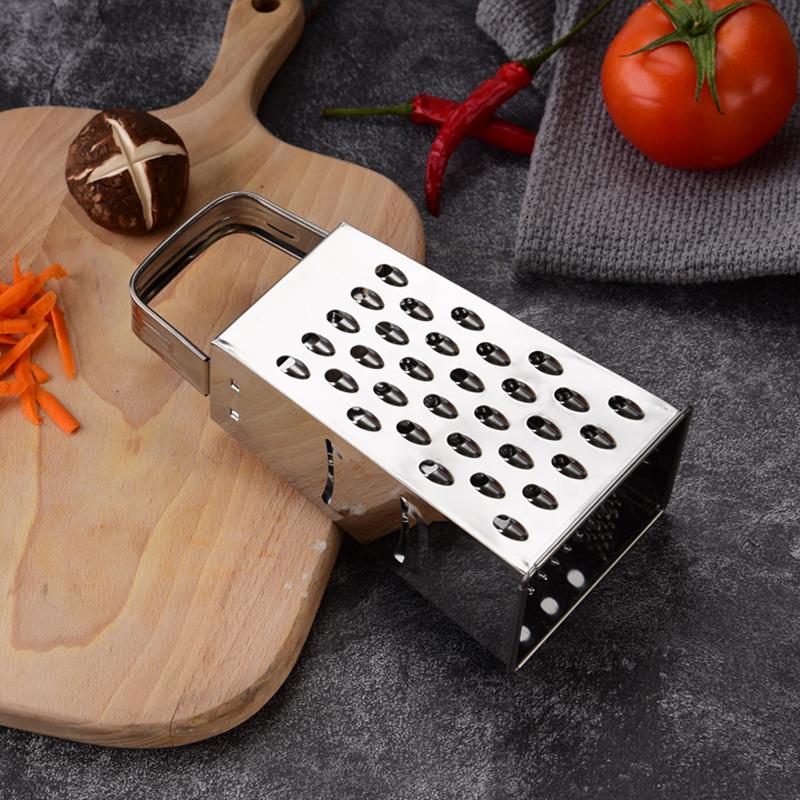 4 sided shredder Stainless steel Cutter Slicer Tower-shaped Potato Cheese Grater Multi-purpose Fruits Cutter Kitchen Accessories