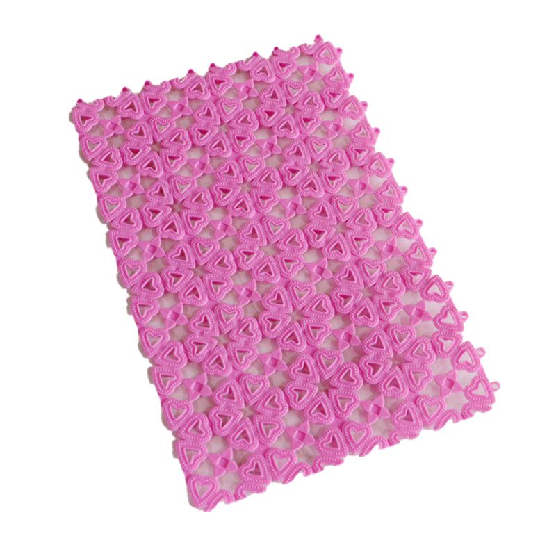 Badematten für den Haushalt, wasserdicht, rutschfest, mehrzweckig, schneidbar, hohl, Duschmatte für Küche und Bad