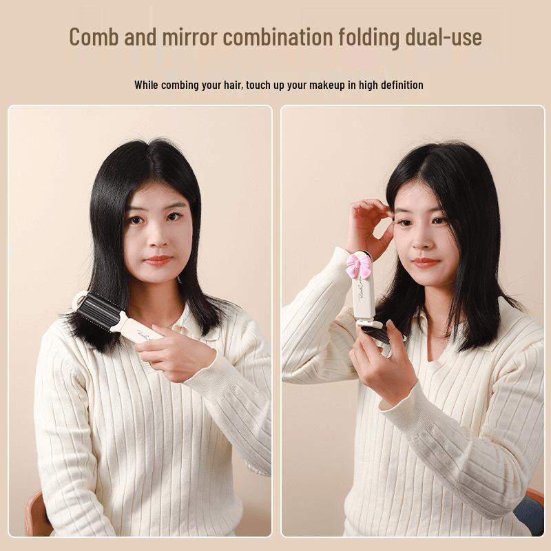 Shunfa Portable Folding Travel Mirror Comb