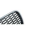Jaguar XE (X760) Front Grille Left Middle Pearl Nickel Matte Black