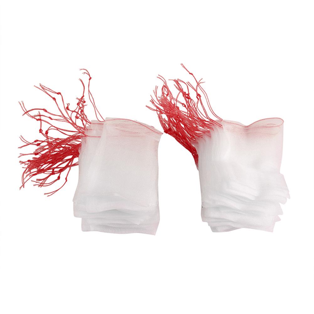 

100pcs Plant Fruit Bags, Nylon Mesh Drawstring Bags for Tomatoes Grapes Apples, with Ventilated Design to Keep Out Birds