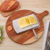 Stainless Steel Cheese Cutter with Scale Cheese Butter Slicer Vegetable Fruit Cutter (No FDA Certified, BPA Free)