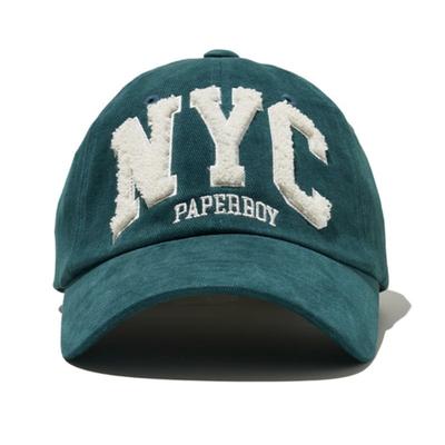 Cappellino da baseball PAPERBOY New York City [BLU-VERDE]