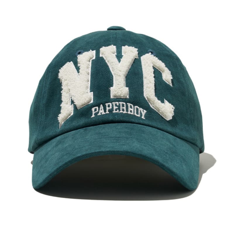 PAPERBOY New York City Ball Cap [BLUE-GREEN]