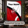 Personalized Wall Tapestry,FC Köln Custom Text, Soft Fabric Wall Art For Indoor Decoration