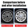 4PCS 60mm Wheel Center Caps Hub Cover Emblem for Subaru Forester Outback Crosstrek XV WRX STI Impreza Legacy BRZ Etc