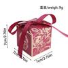 5/10Pcs Paper Candy Bow Gift Box for Wedding Marriage Decoration Bride Party Supplies DIY Table Ornament Accessory