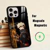 Hero Academia KK-Katsuki Handyhülle Für iPhone17,16,15,14,13,12,11 Plus,Pro Magnetisch mit Magsafe Kabelloses Laden
