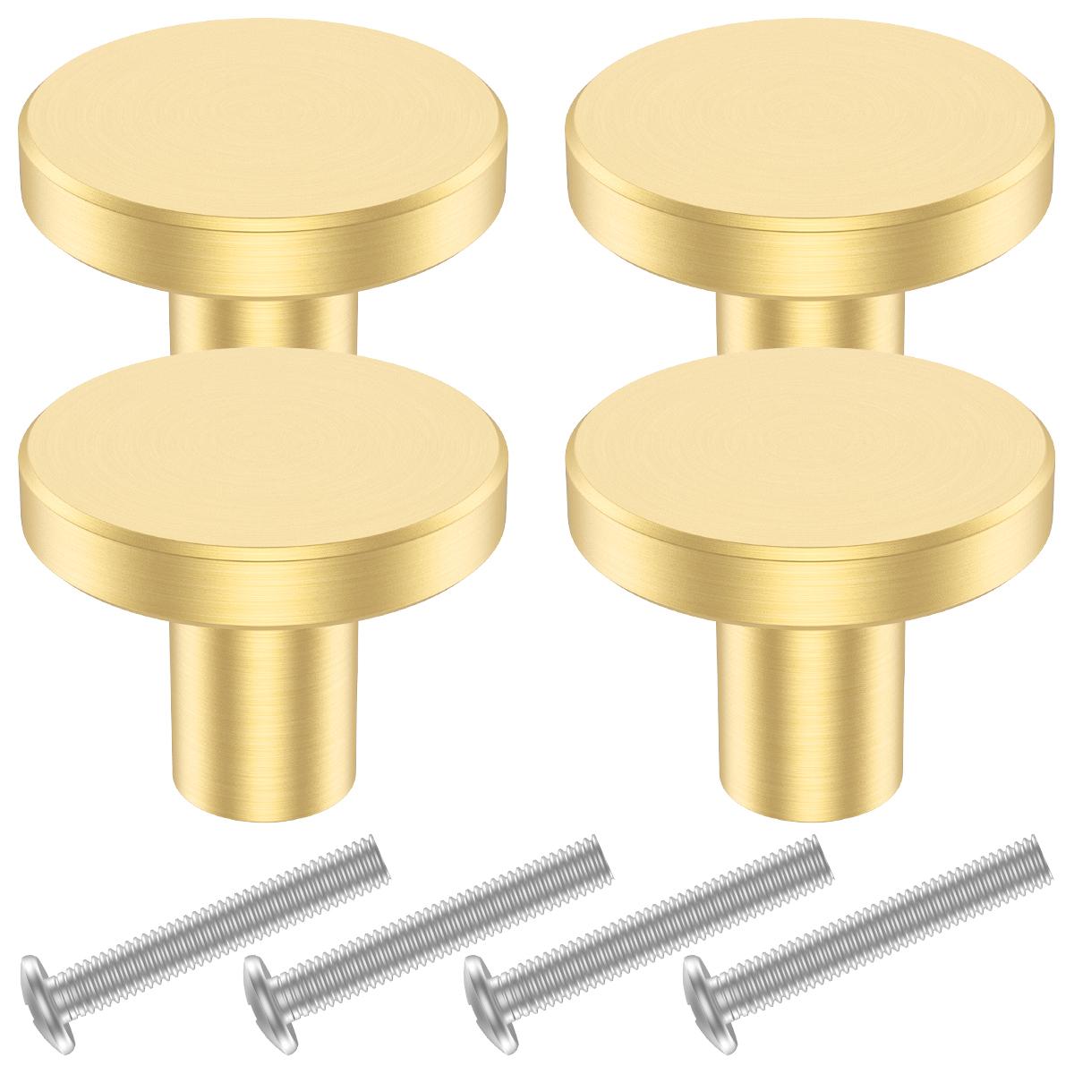 

4/8 шт. Антикварные ручки для ящиков и шкафов, из цельной латуни, круглой формы, ручка-пуля, декор для домашнего шкафа, ручка для комода, одинарное отверстие по центру