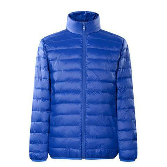Men's Ultra-Thin Lightweight Down Cotton Jacket, Large Size, Cold-Proof, Short, Off-Season Clearance