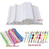Lollipop and Baking Kraft Paper Sticks with Colored Twist Ties for Food Packaging
