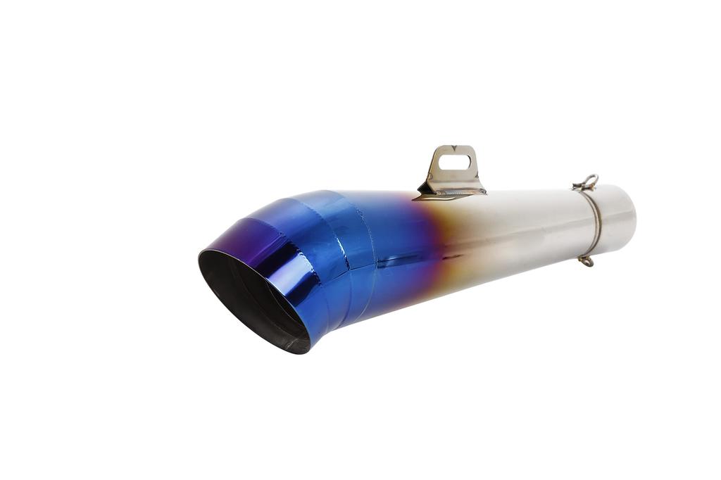 Conical GP Stainless with Inner for Honda Kawasaki Zephyr Megaphone Stainless Steel Aftermarket Part 50.8mm Silencer, Steel, Baffle, CB400, 400SF,