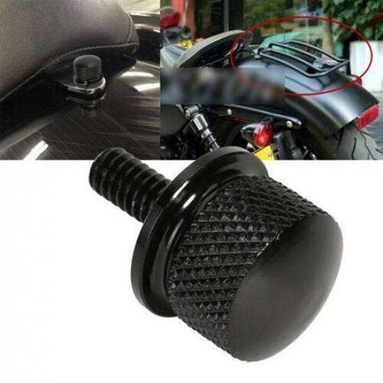 Подходит для Harley/ ЧПУ Заднее Крыло Сиденье Рифленая Болтовая Табуретка Винтовое Крепление Ручка Крышка Гайка