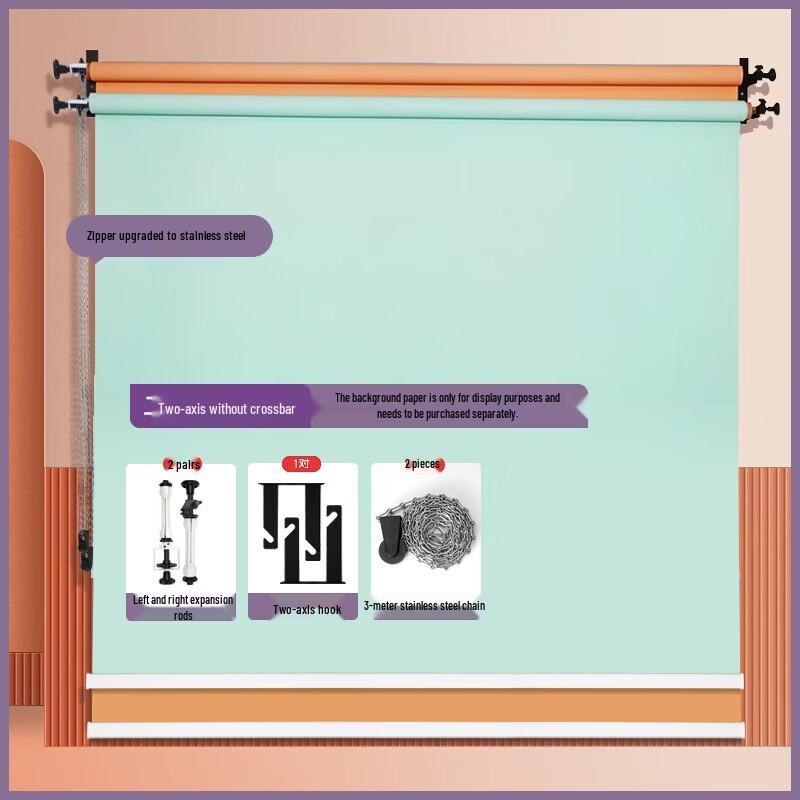 Manual Background Support System for Photo Studio