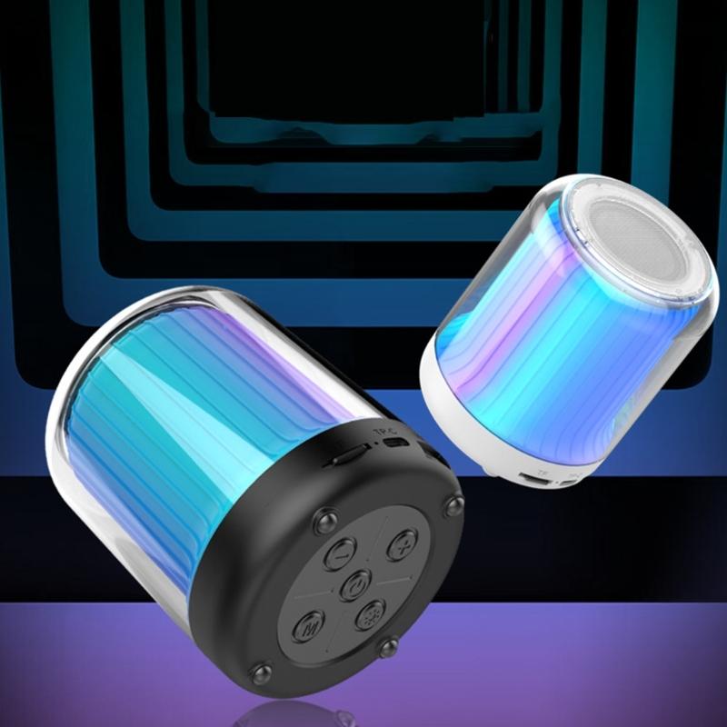 Night Light Bluetooth-compatible Speaker Portable Wireless Speakers, Bedside Table Light Outdoor Speakers Gifts for Baby