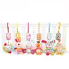 BBSKY Animal Cartoon Plush Hanging Wind Chime Toy for Baby Car or Crib