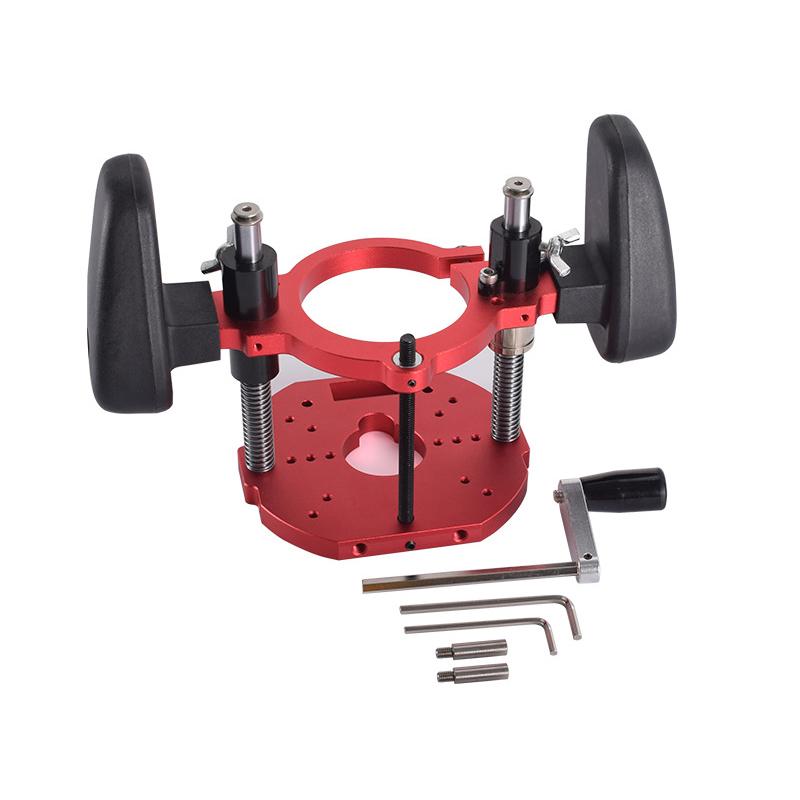 

New Router Lifting Base Universal Router Lift System Trimming Machine Support Desktop Lift Woodworking Bench Milling Groove Tool