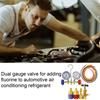 Manifold Gauge Set Professional AC Diagnostic Tool Portable Refrigerant Testing Device Air Conditioning Supplies For Home