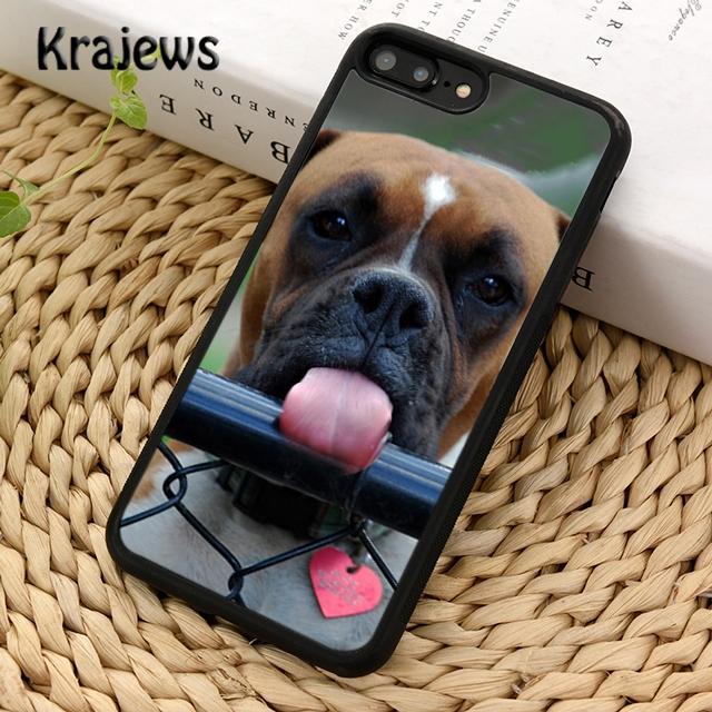 Krajews Boxer Hund Welpen Welpen Design Telefon Fall Für iPhone 14 5 SE 6s 7 8 plus X XR XS 11 12 13 pro max Samsung S21 S22 ultra