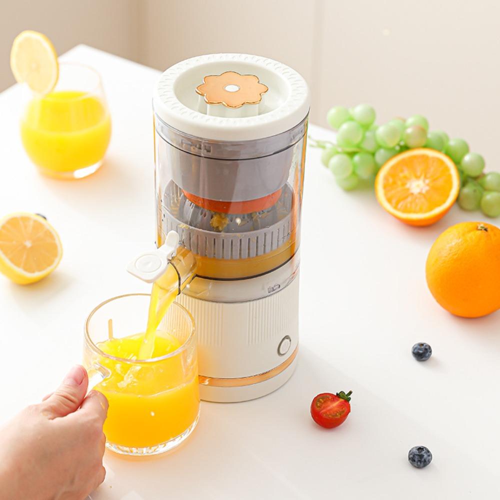 USB Charging Automatic Juice Extractor with Faucet Fruit Blender Fruit Juice Separator Orange