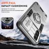 For Samsung A34 Slide Camera Lens Protector Armor Case For Samsung Galaxy A34 Magnetic Car Holder Phone Cover Coque A34 5G Cases