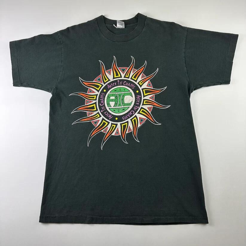 Rare Vintage 1992 Alice In Chains Size S-4XL Fan Gift Reprint XXXXL