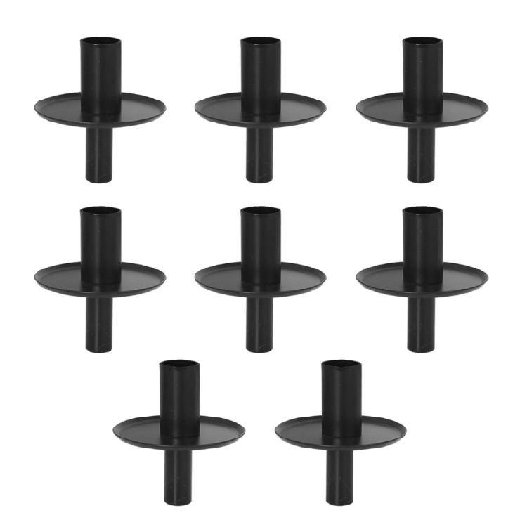 

4/8Pcs Wine Bottle Toppers Candle Holders for Tapered Candle Iron Candlestick Holder Wedding Centerpieces Decoration 1