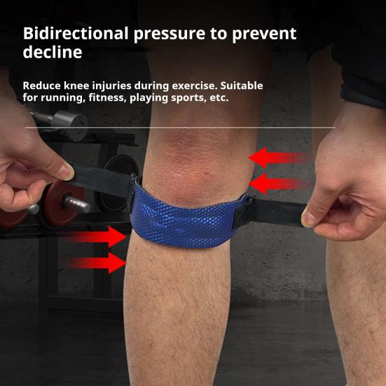 Patellar Tendon Support Strap Basketball Gym Fitness Knee Tennis Cycling Running Brace Men Women Adjustable Pain