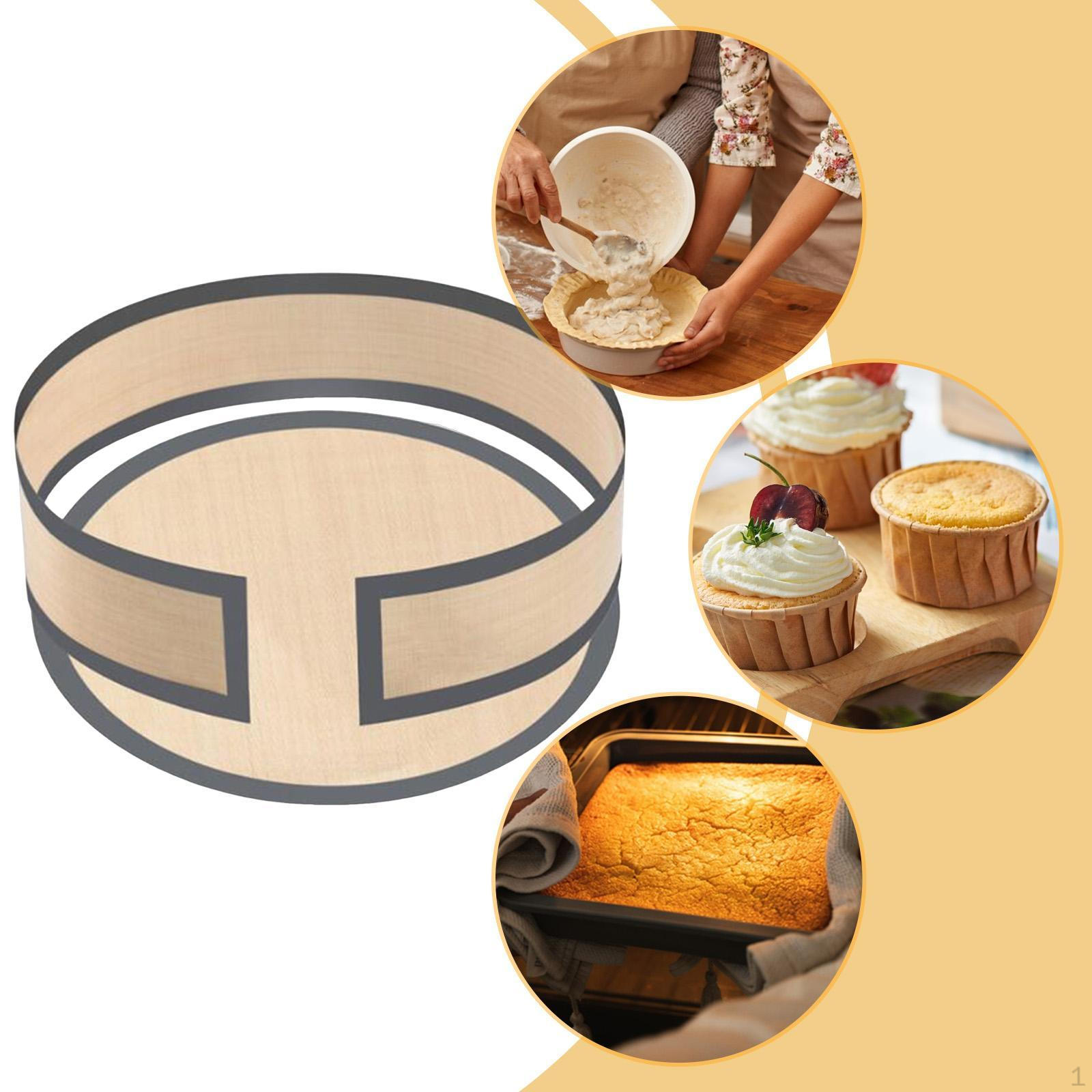 

Круглый силиконовый коврик для выпечки, противень, 9 дюймов, термостойкий гибкий коврик, пергаментная бумага